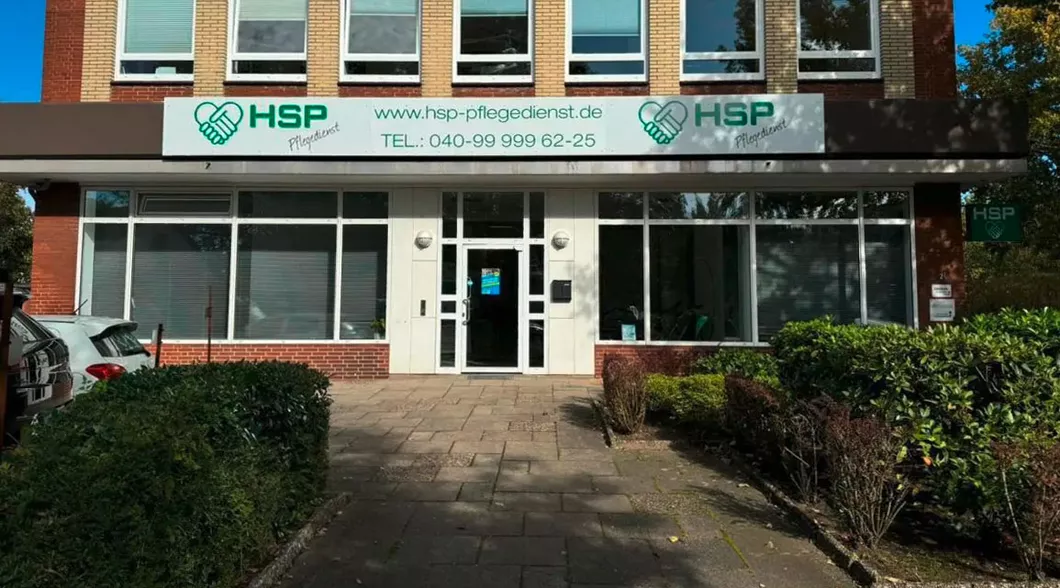 Gebäude des HSP Pflegedienstes in Schnelsen